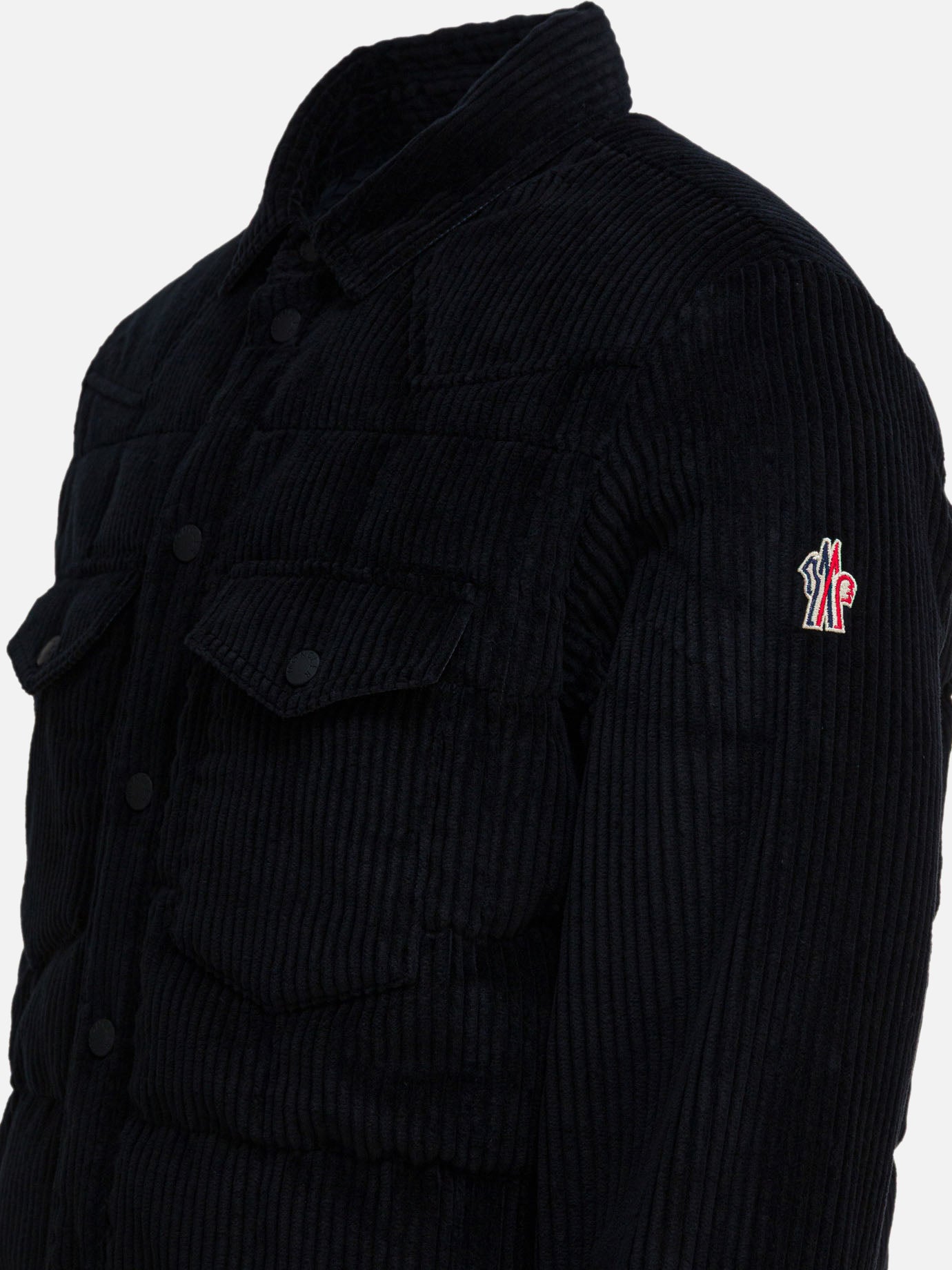 Overshirt jackets Logo  Black - Moncler Grenoble Men | PDP | VIETTI Online Store | thumbnail_4