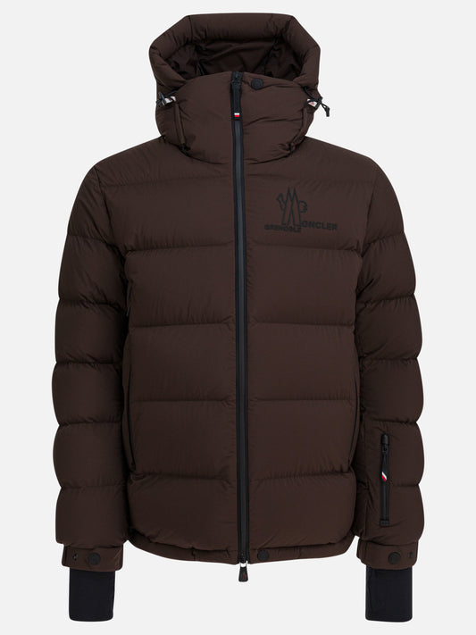 Piumini corti Logo  Marrone - Moncler Grenoble Uomo | PDP | VIETTI Online Store 
