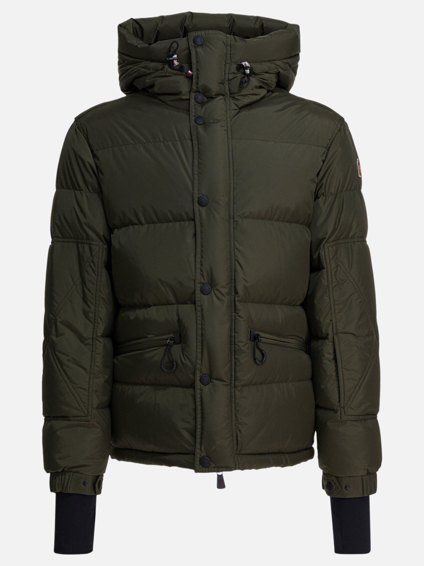 Down jackets Logo  Green - Moncler Grenoble Men | PDP | VIETTI Online Store | Zoom-Modal
