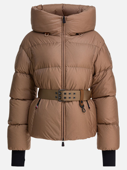 Down jackets Logo  Beige - Moncler Grenoble Women | PLP | VIETTI Online Store 
