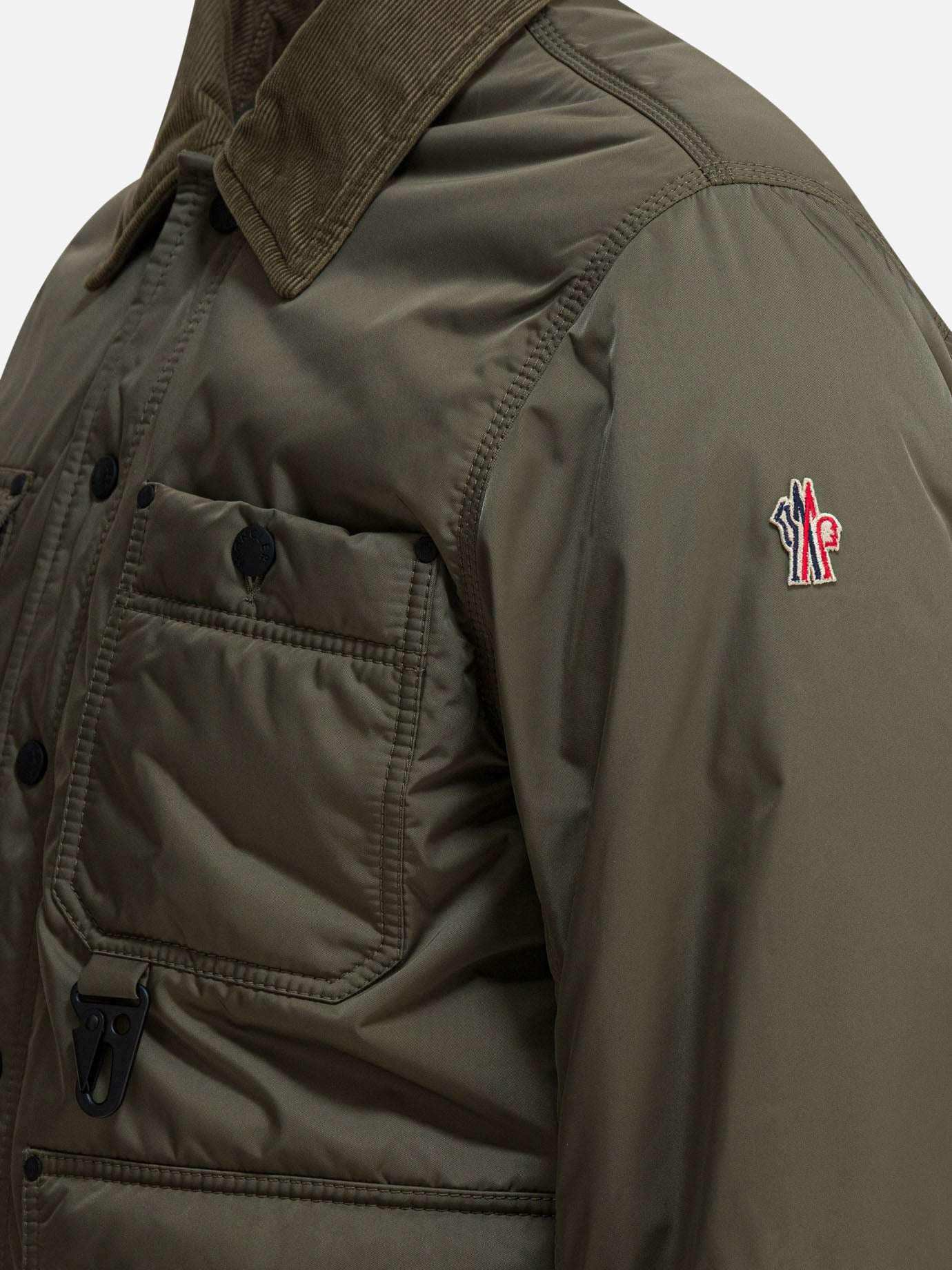 Giacche a vento Logo  Verde - Moncler Grenoble Uomo | PDP | VIETTI Online Store | Zoom-Modal_4
