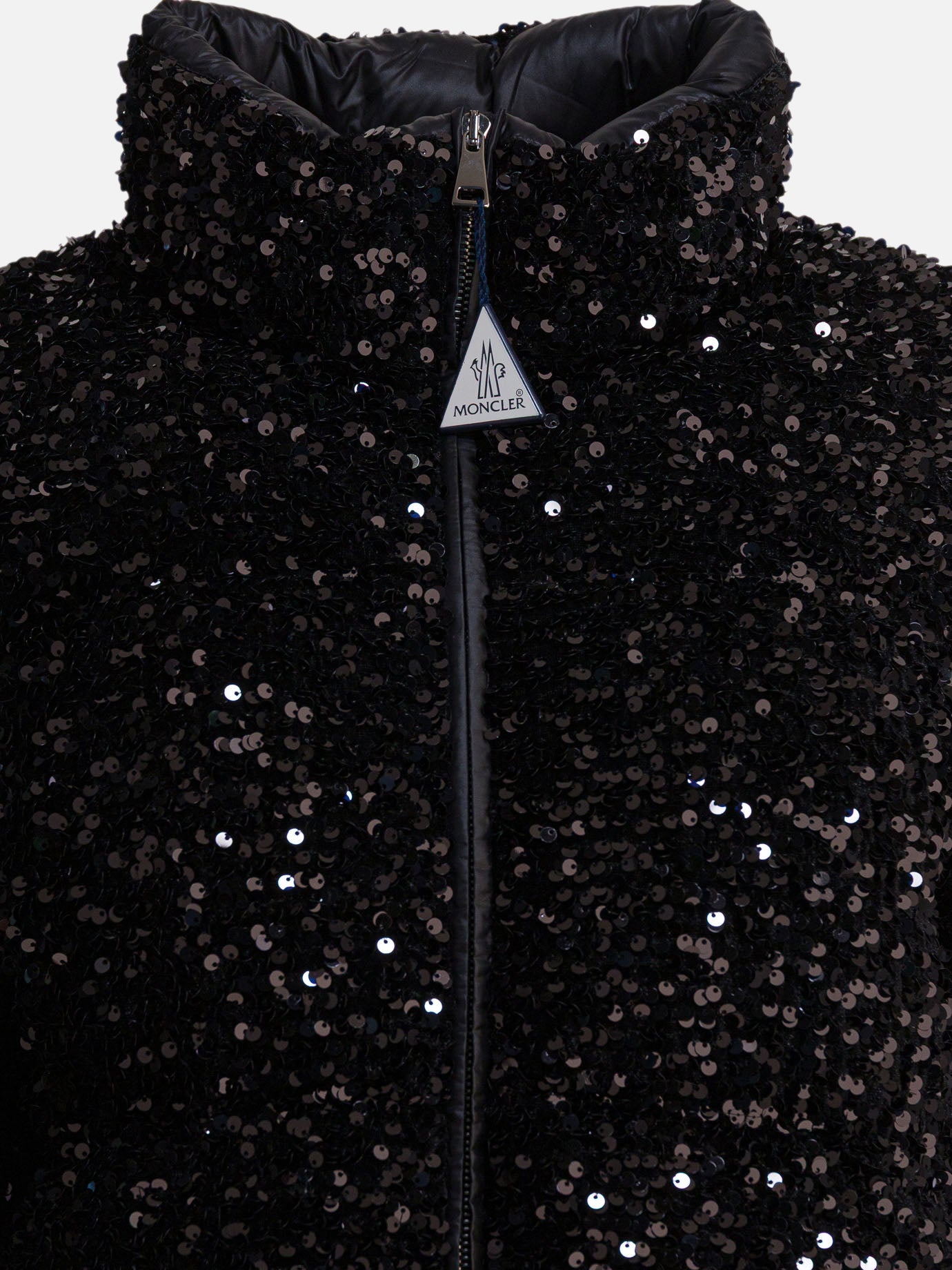 Piumini corti Solid colour  Nero - Moncler Donna | PDP | VIETTI Online Store | thumbnail_3