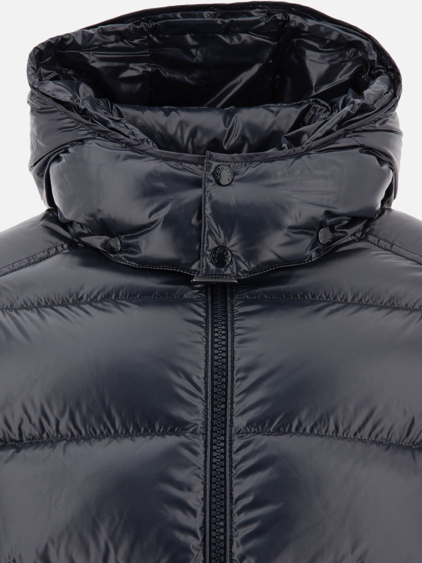 Piumini corti Solid colour  Blu - Moncler Uomo | PDP | VIETTI Online Store | thumbnail_3