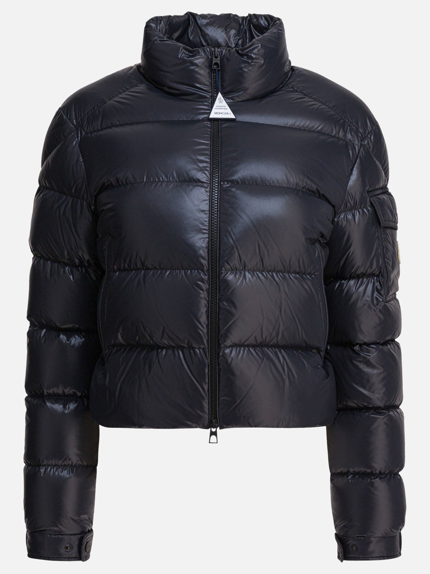 Piumini corti Solid colour  Nero - Moncler Donna | PDP | VIETTI Online Store | Zoom-Modal
