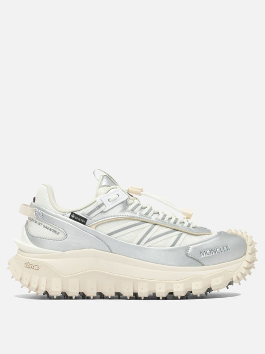 Sneaker basse 60% nylon 40% leather - 100% rubber  Arancione - Moncler Donna | PDP | VIETTI Online Store 
