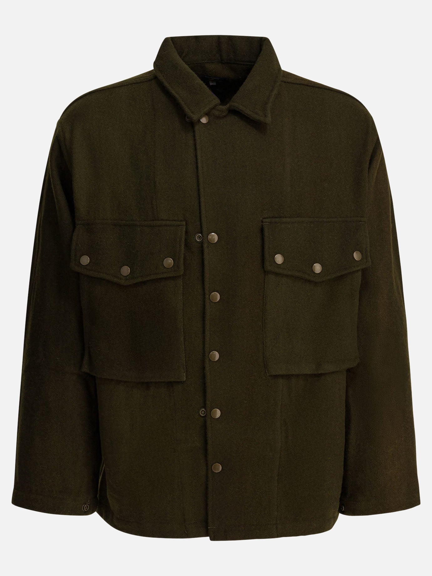 Giacche overshirt Solid colour  Verde - Needles Uomo | PDP | VIETTI Online Store | Zoom-Modal
