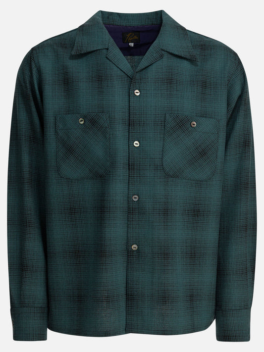 Camicie casual Check  Verde - Needles Uomo | VIETTI Online Store 
