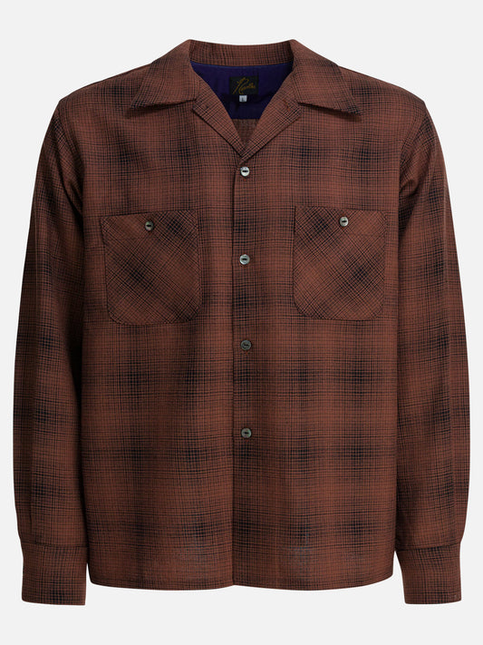 Camicie casual Check  Bordeaux - Needles Uomo | PDP | VIETTI Online Store 

