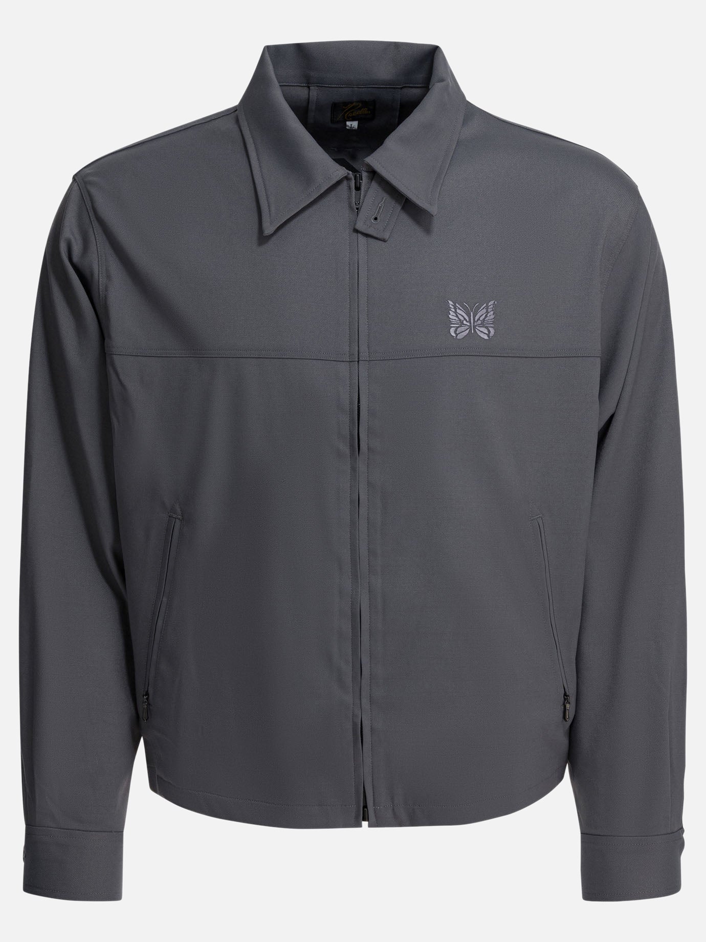 Giacche overshirt Solid colour  Grigio - Needles Uomo | PDP | VIETTI Online Store | Zoom-Modal
