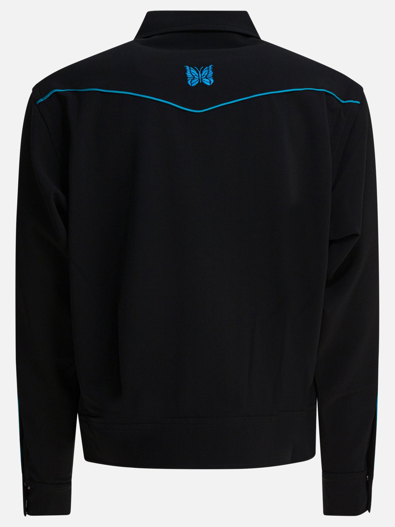 Giacche overshirt Logo  Nero - Needles Uomo | PDP | VIETTI Online Store | thumbnail_2