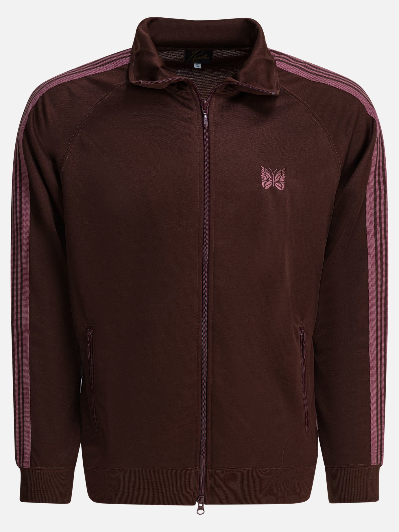 Felpe con zip Logo  Bordeaux - Needles Uomo | PDP | VIETTI Online Store | Zoom-Modal
