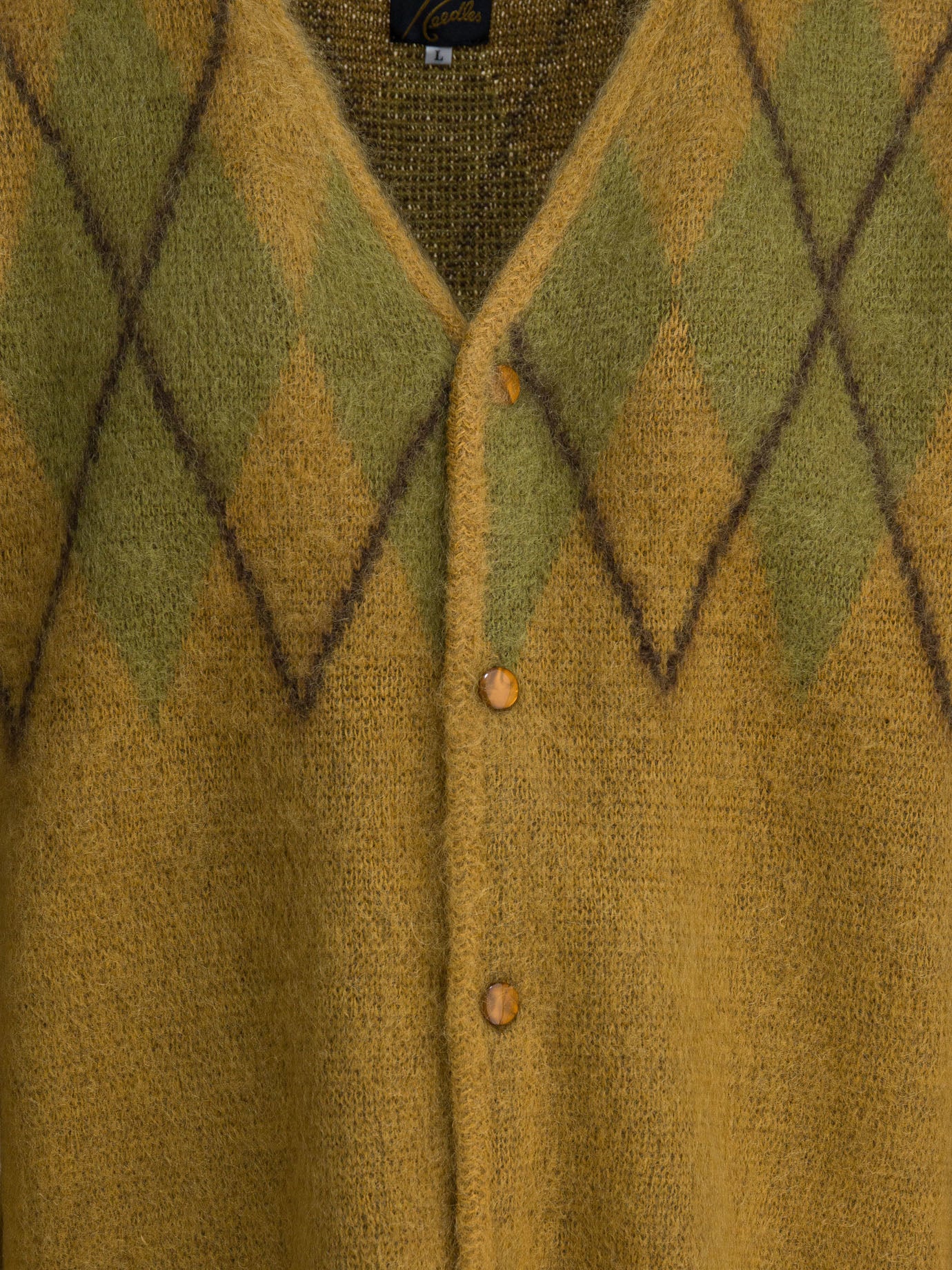Cardigans Argyle  Yellow - Needles Men | PDP | VIETTI Online Store | Zoom-Modal_3
