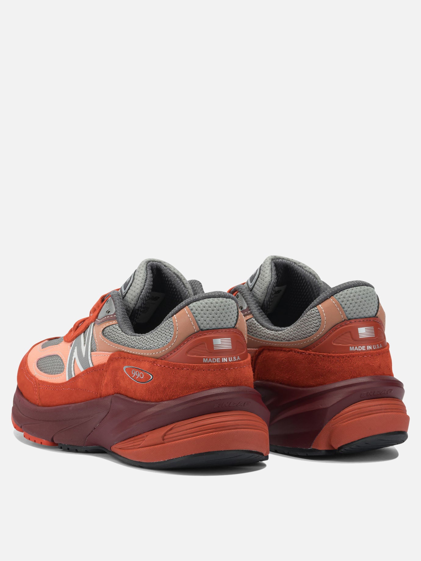 Sneaker basse 50% mesh 50% suede - 100% rubber  Rosso - New Balance Uomo | PDP | VIETTI Online Store | thumbnail_4