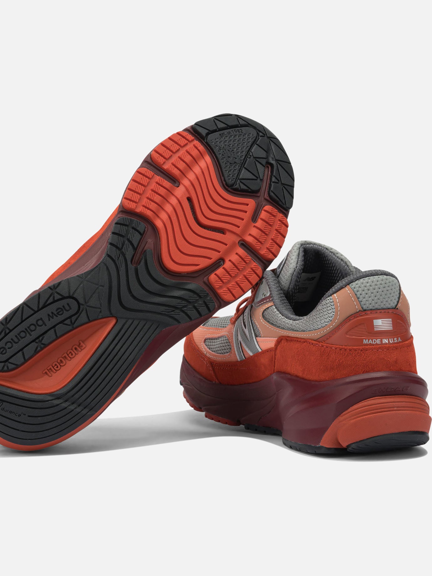 Sneaker basse 50% mesh 50% suede - 100% rubber  Rosso - New Balance Uomo | PDP | VIETTI Online Store | thumbnail_5