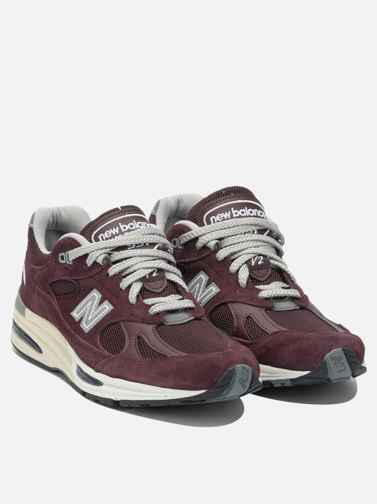 Low top sneakers 100% suede leather - 100% rubber  Bordeaux - New Balance Men | PDP | VIETTI Online Store | 2

