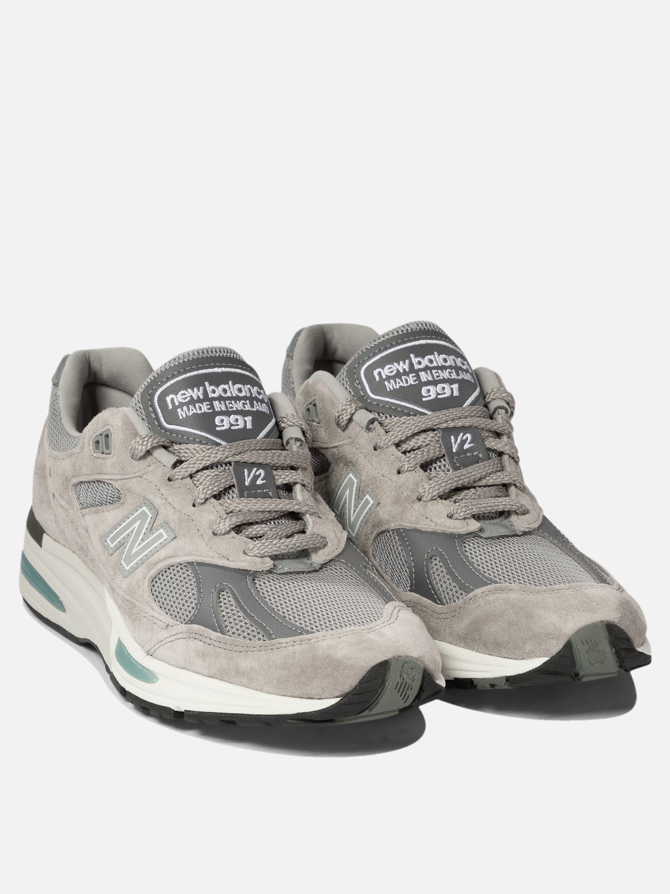 Sneaker basse 100% suede - 100% rubber  Grigio - New Balance Uomo | PDP | VIETTI Online Store | thumbnail_2
