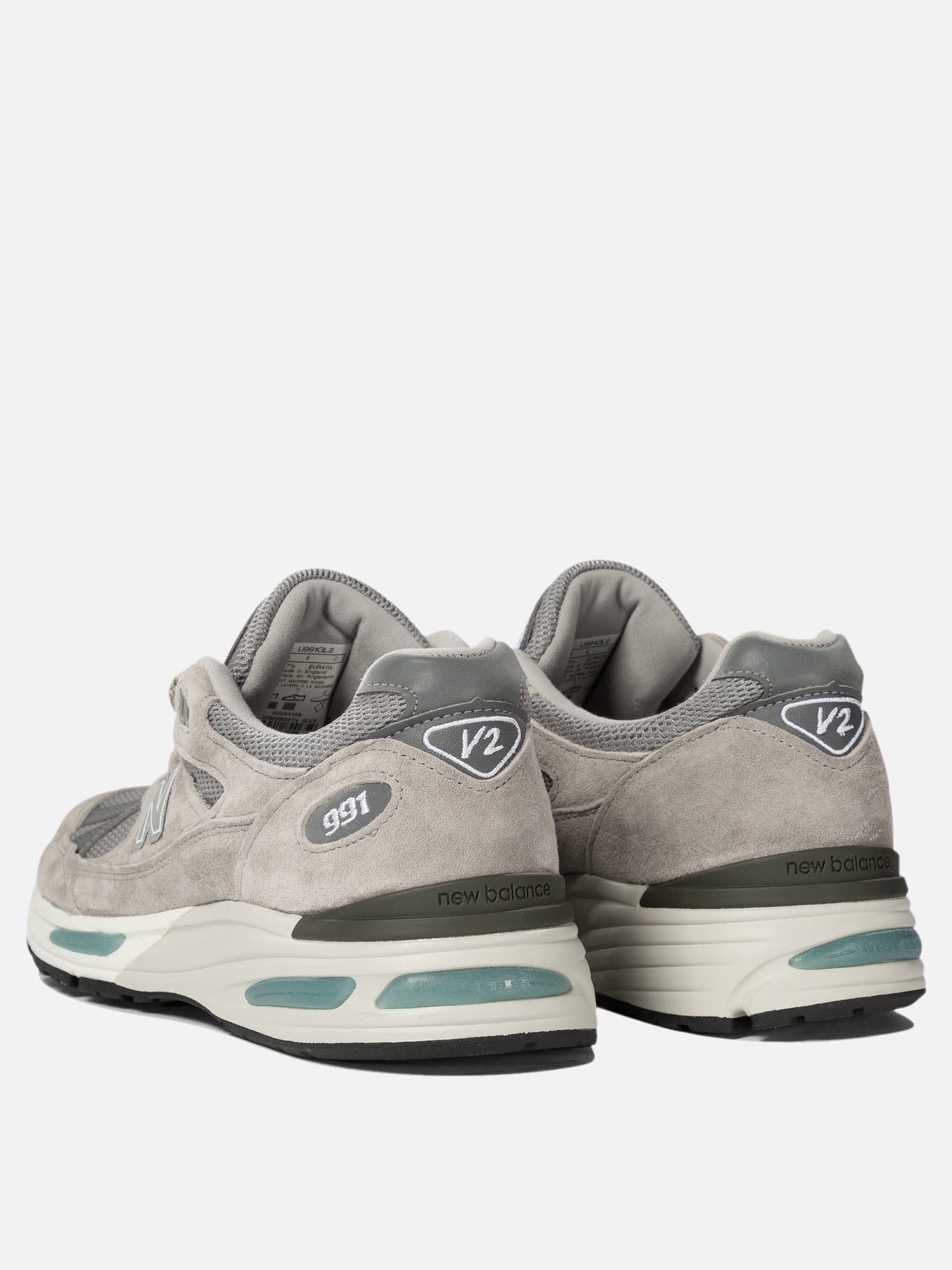 Sneaker basse 100% suede - 100% rubber  Grigio - New Balance Uomo | PDP | VIETTI Online Store | thumbnail_4