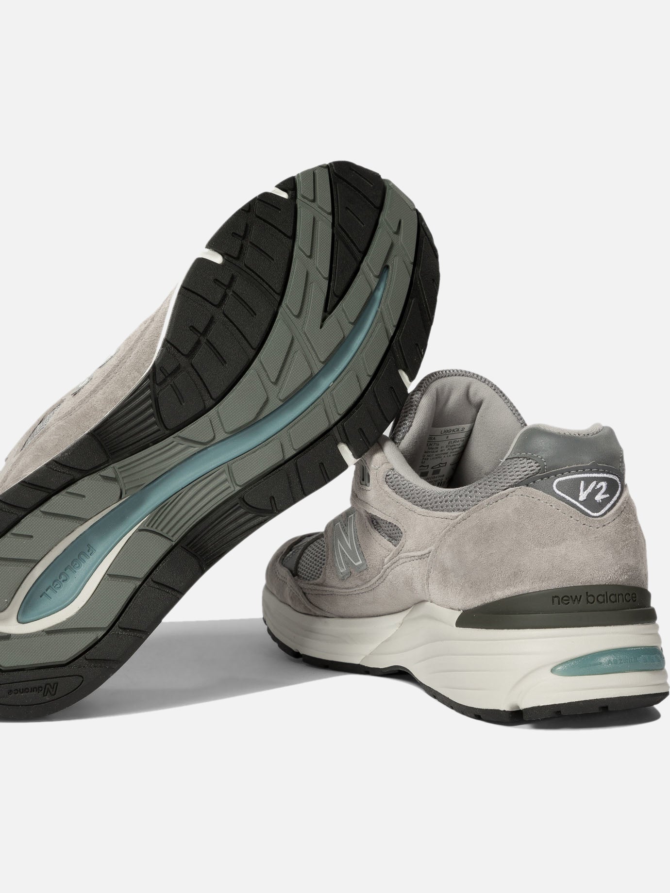 Sneaker basse 100% suede - 100% rubber  Grigio - New Balance Uomo | PDP | VIETTI Online Store | thumbnail_5