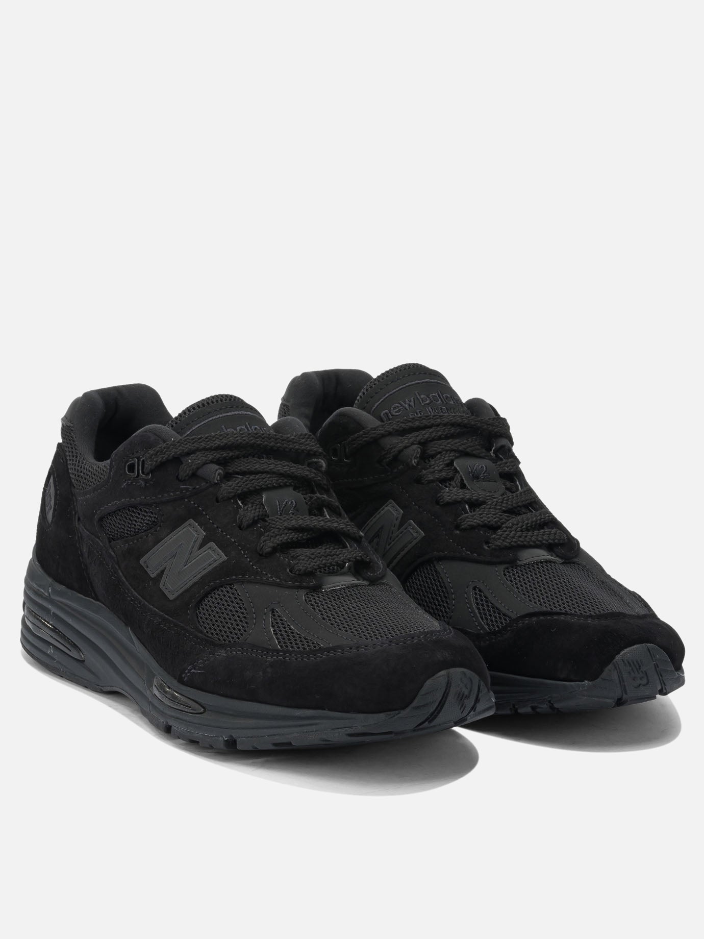 Sneaker basse 50% mesh 50% suede - 100% rubber  Nero - New Balance Uomo | PDP | VIETTI Online Store | thumbnail_2