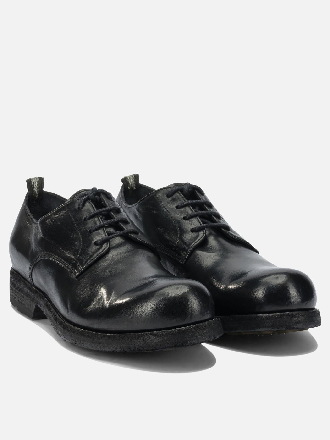 Derby 100% leather - 100% rubber  Nero - Officine Creative Uomo | PDP | VIETTI Online Store | Zoom-Modal_2

