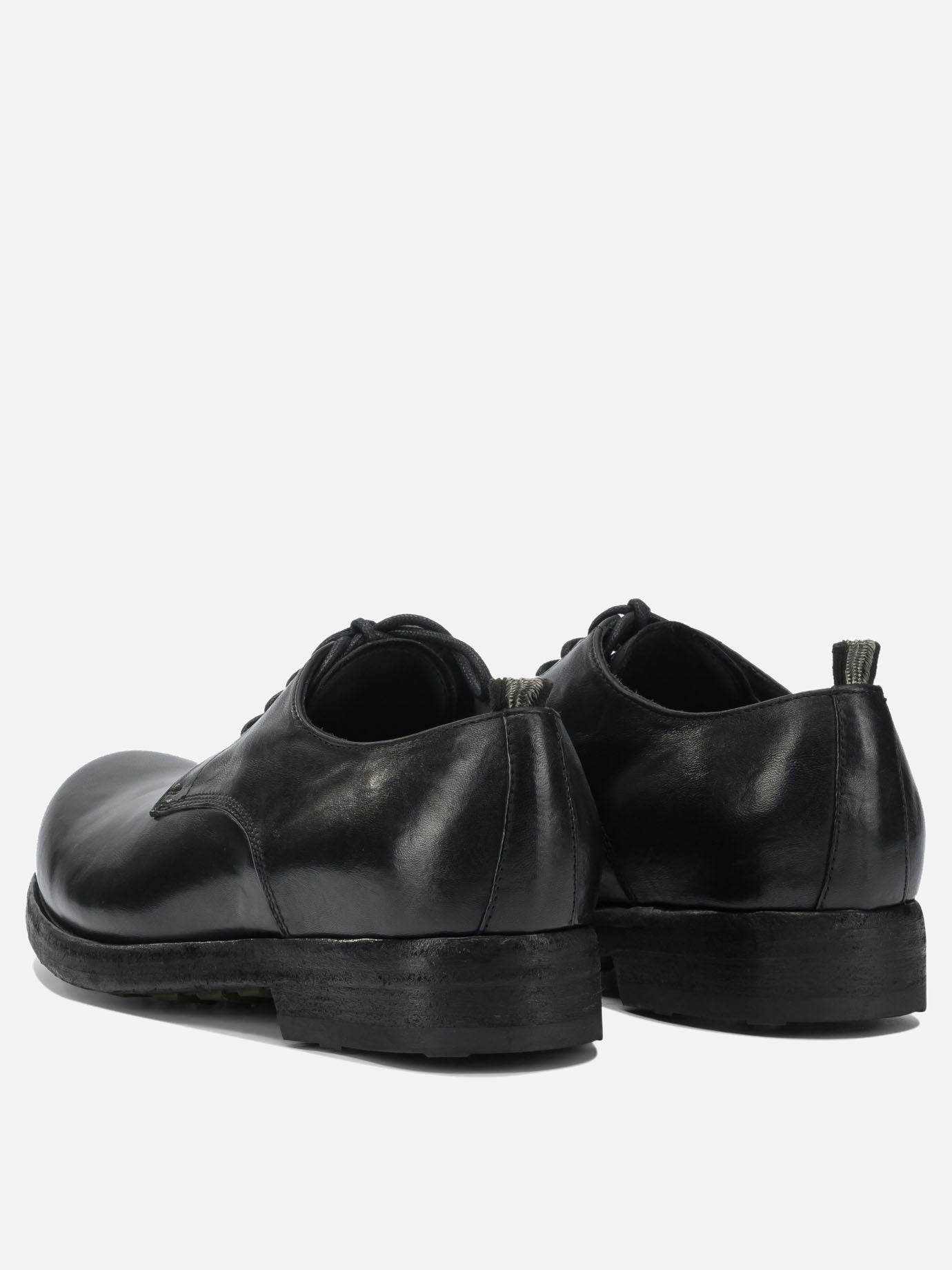 Derby 100% leather - 100% rubber  Nero - Officine Creative Uomo | PDP | VIETTI Online Store | thumbnail_4