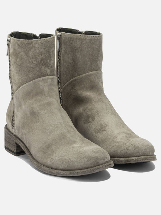 Stivaletti con zip 100% suede - 50% leather 50% rubber  Beige - Officine Creative Donna | PDP | VIETTI Online Store | 2
