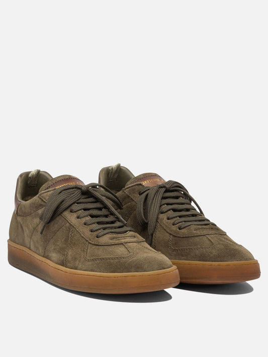 Sneaker basse 100% suede - 100% rubber  Verde - Officine Creative Uomo | PDP | VIETTI Online Store | 2
