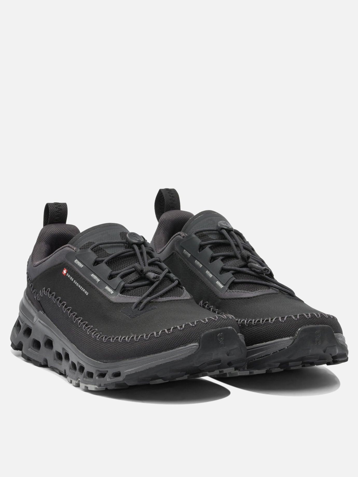 Sneaker basse 100% recycled polyester - 100% rubber  Nero - On Running Uomo | PDP | VIETTI Online Store | thumbnail_2