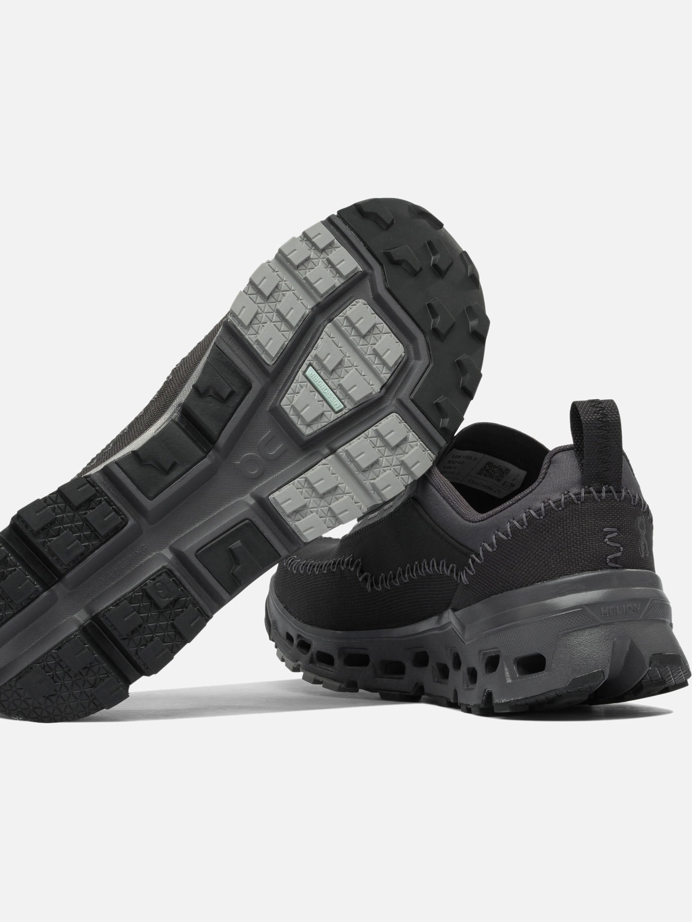Sneaker basse 100% recycled polyester - 100% rubber  Nero - On Running Uomo | PDP | VIETTI Online Store | thumbnail_5