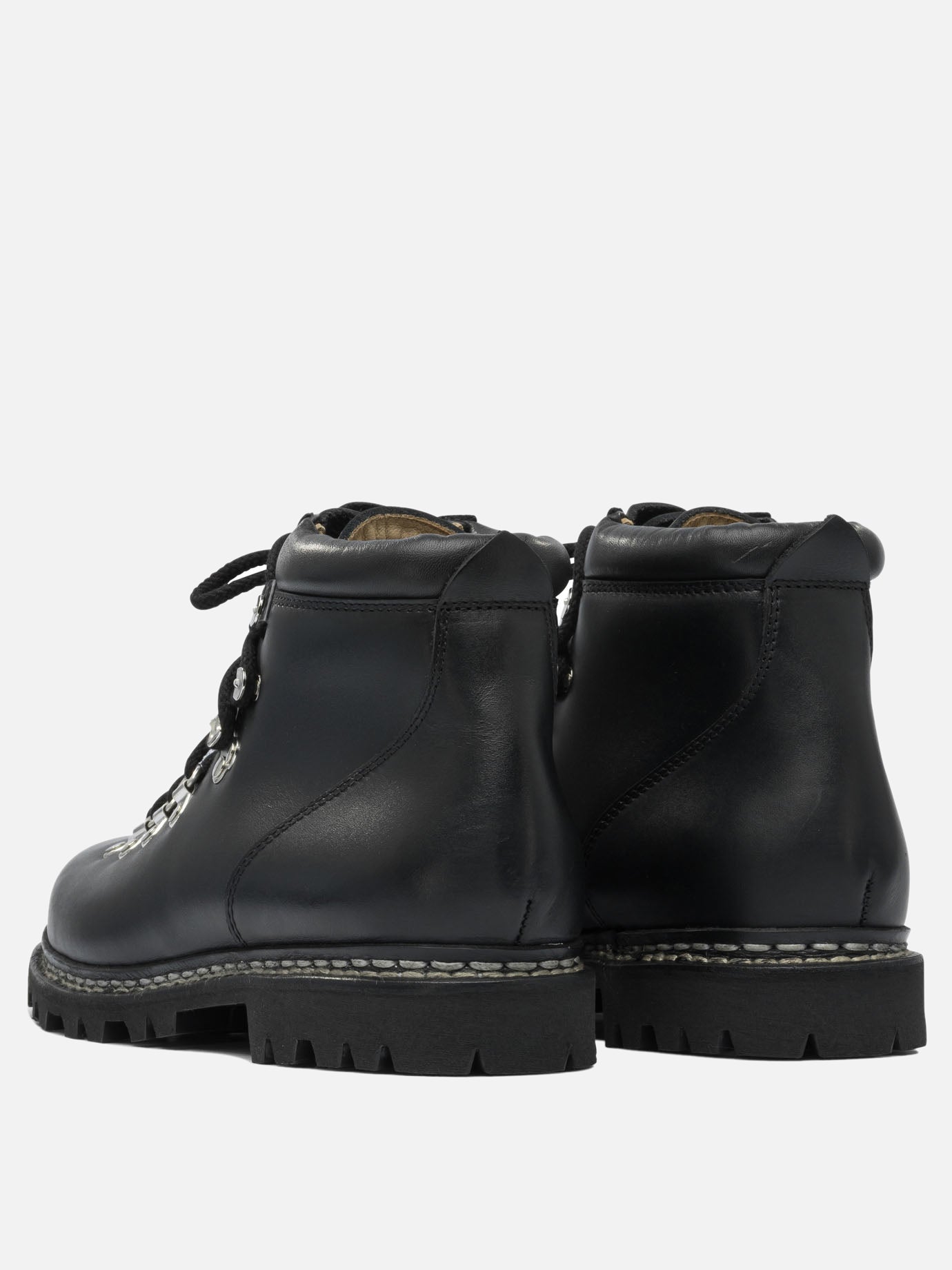 Stivaletti stringati 100% leather - 100% rubber  Nero - Paraboot Uomo | PDP | VIETTI Online Store | Zoom-Modal_4
