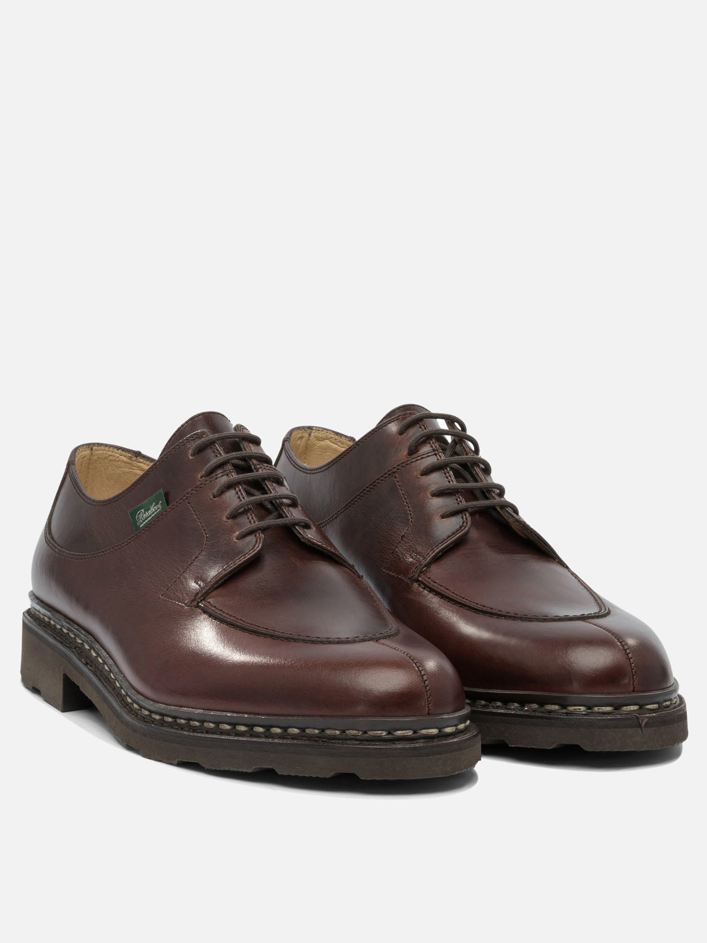 Derby 100% leather - 100% rubber  Marrone - Paraboot Uomo | PDP | VIETTI Online Store | Zoom-Modal_2
