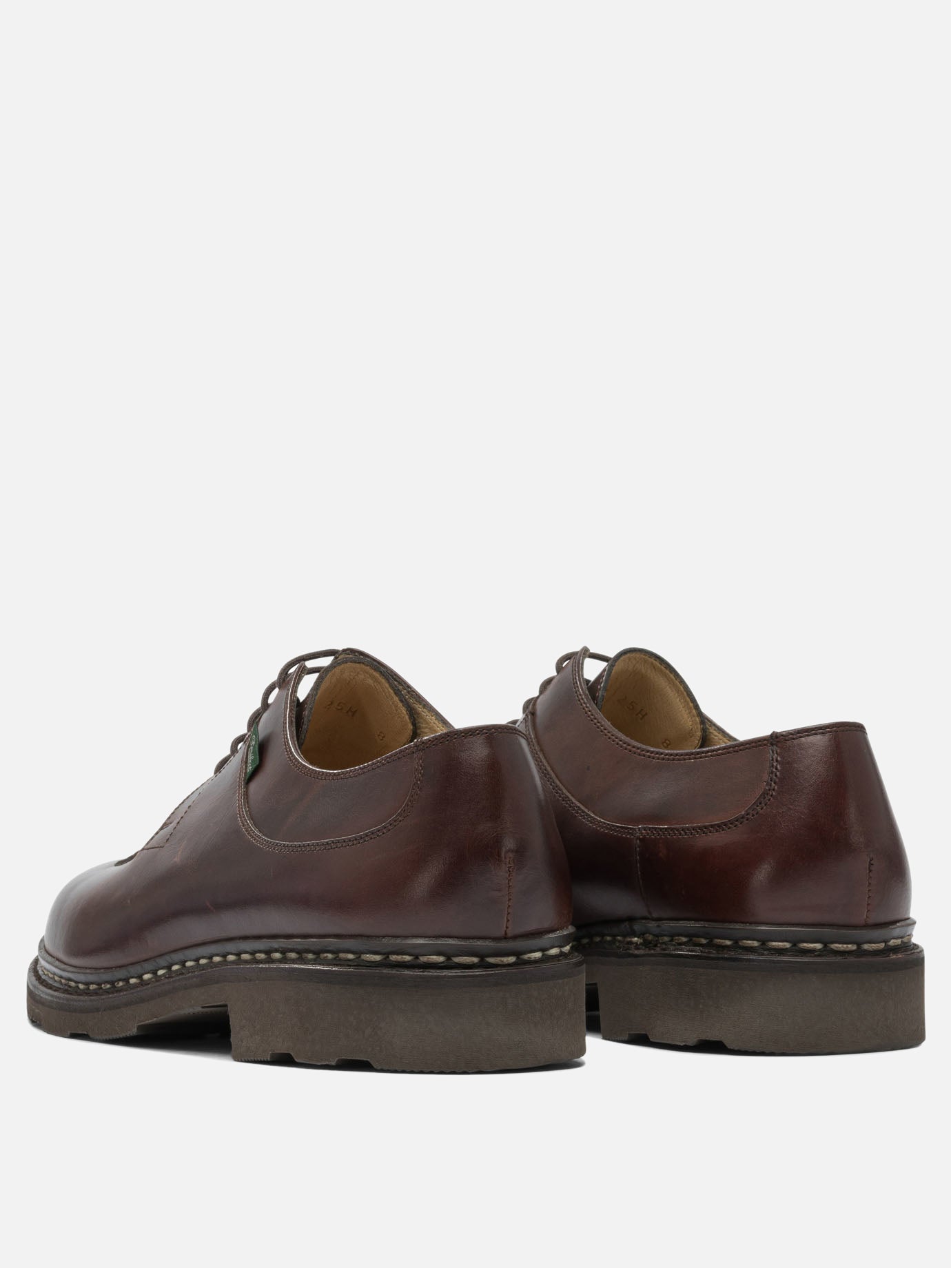 Derby 100% leather - 100% rubber  Marrone - Paraboot Uomo | PDP | VIETTI Online Store | thumbnail_4