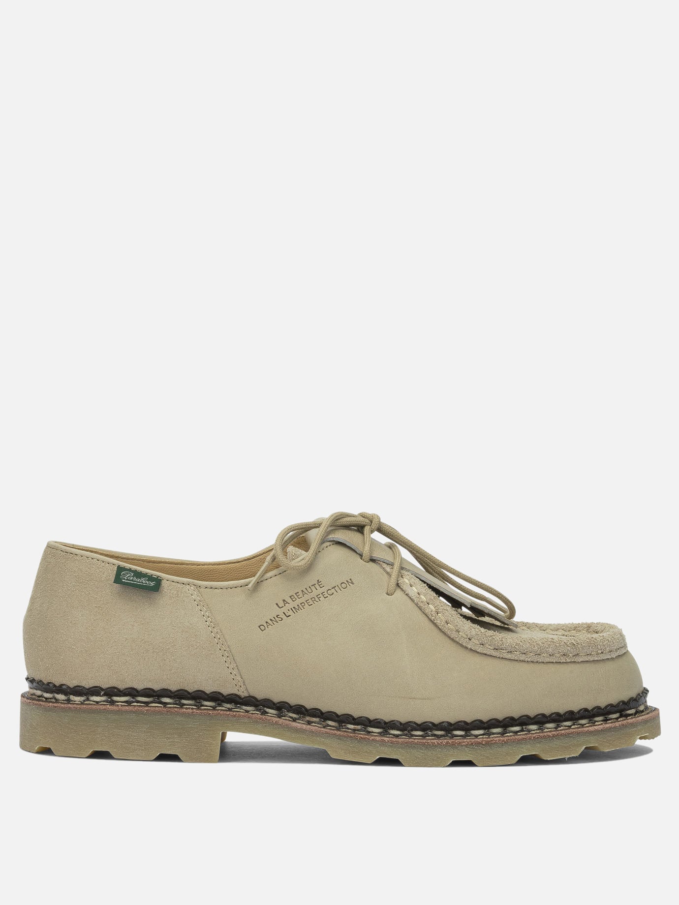 Derby 100% leather - 100% rubber  Beige - Paraboot Uomo | PDP | VIETTI Online Store | Zoom-Modal
