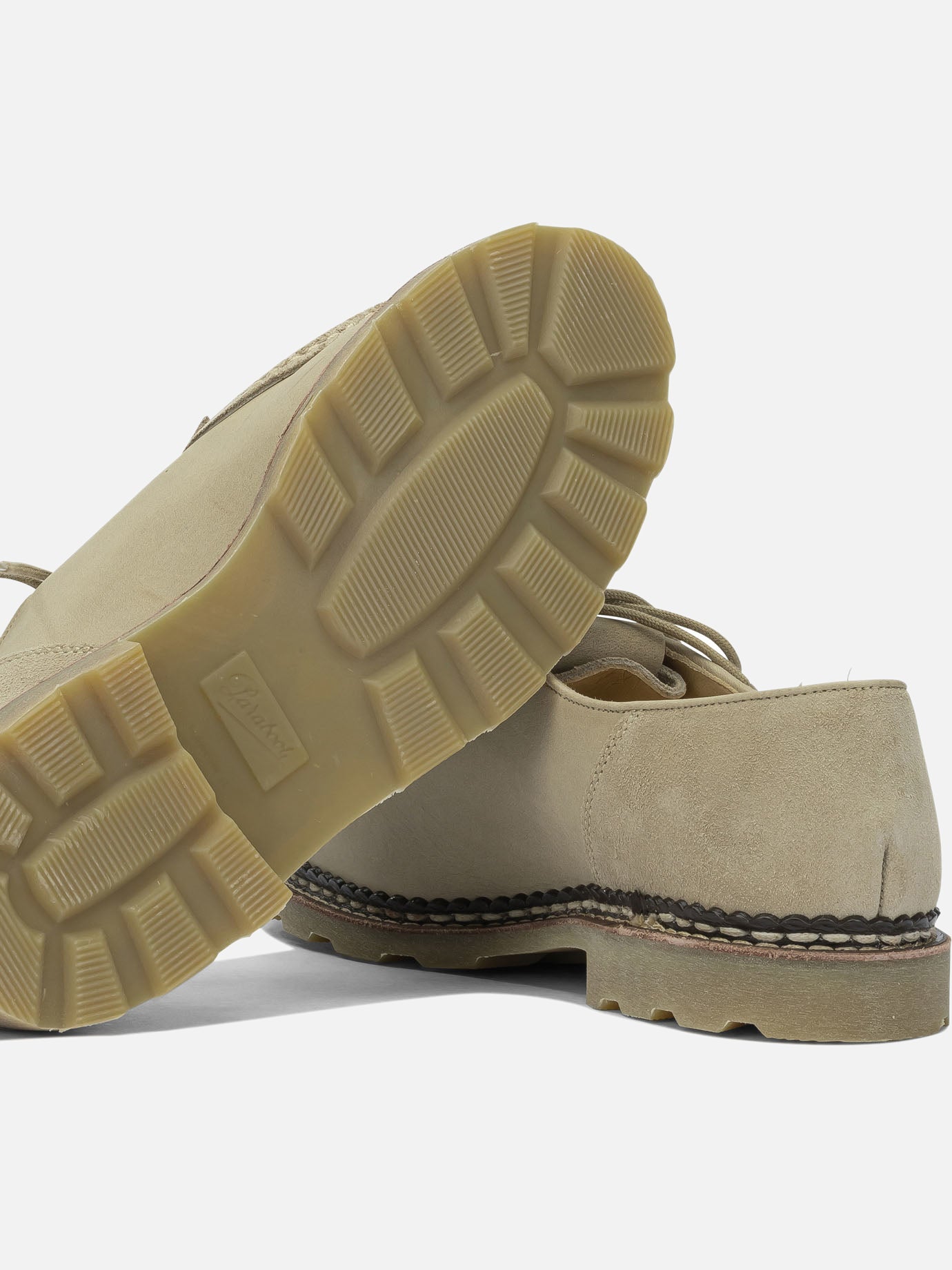 Derby 100% leather - 100% rubber  Beige - Paraboot Uomo | PDP | VIETTI Online Store | thumbnail_5