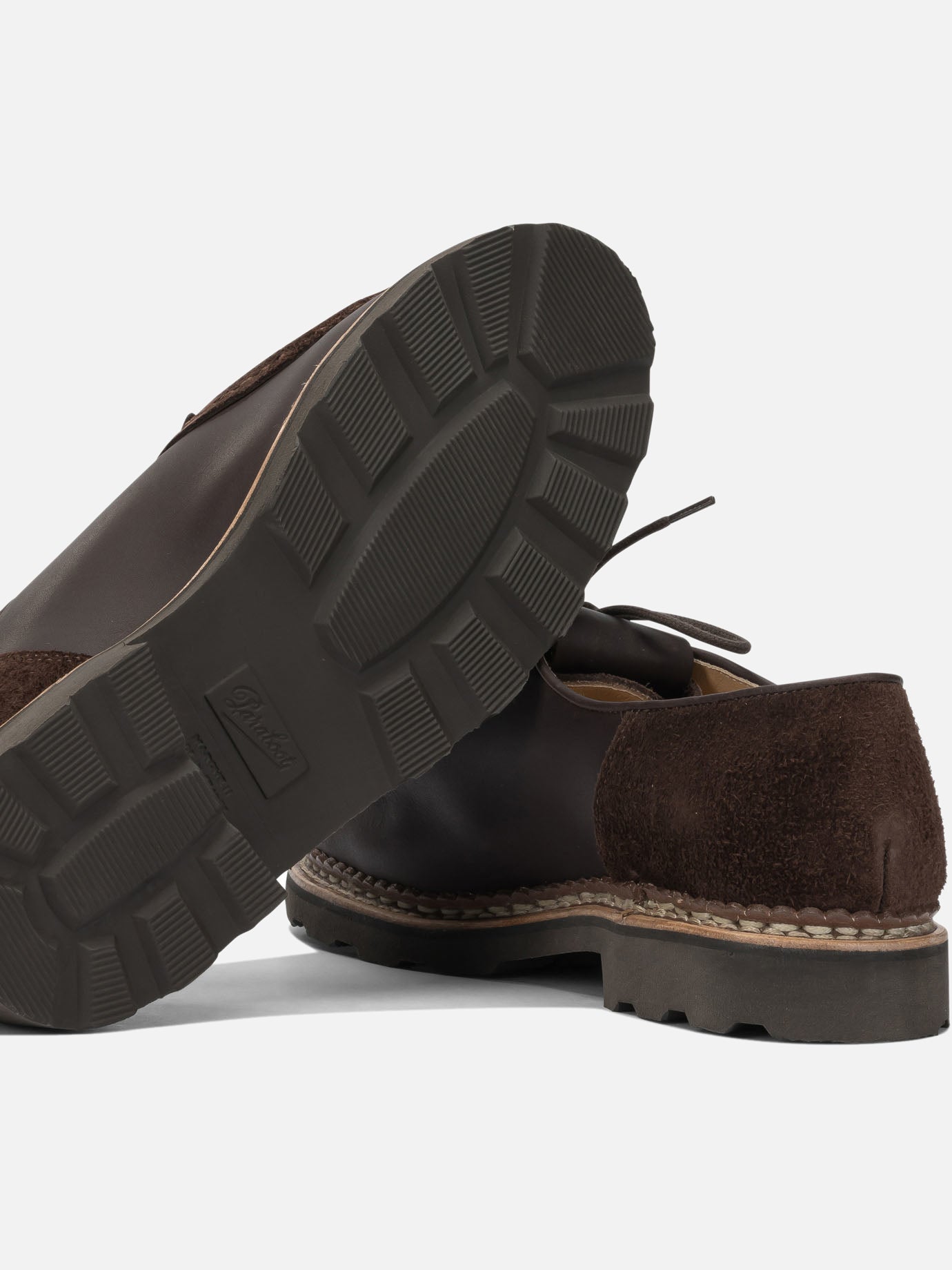 Derby 100% leather - 100% rubber  Marrone - Paraboot Uomo | PDP | VIETTI Online Store | thumbnail_5