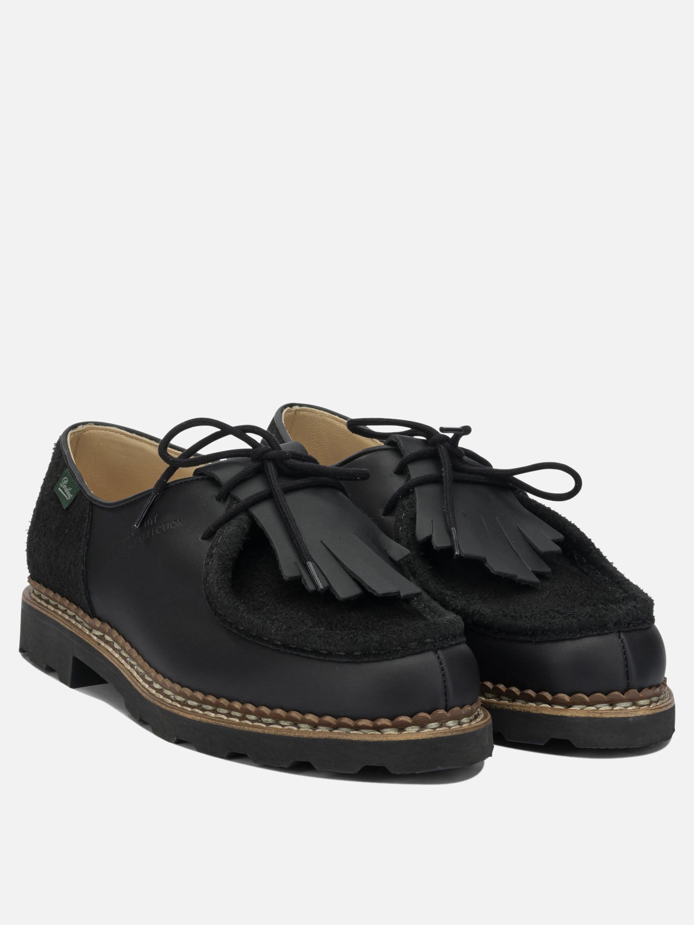 Derby 100% leather - 100% rubber  Nero - Paraboot Uomo | PDP | VIETTI Online Store | Zoom-Modal_2
