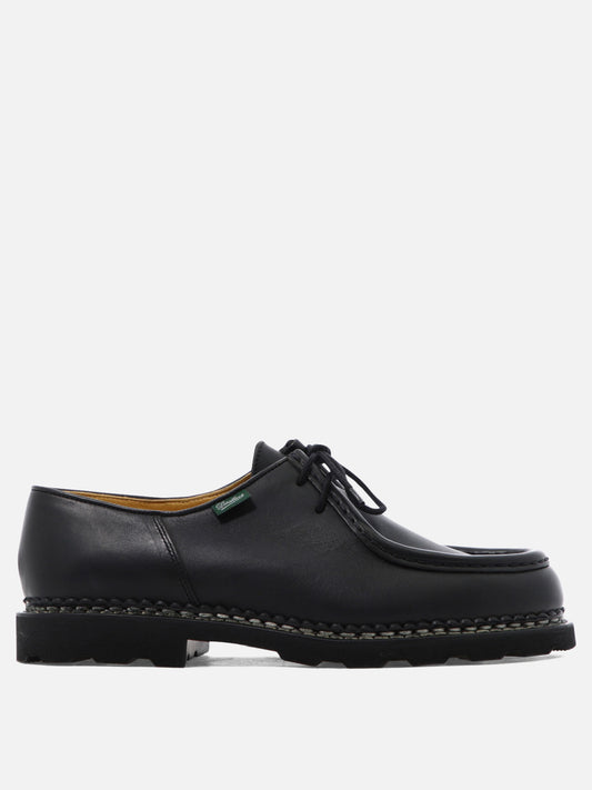 Mocassini stringati 100% leather - 100% rubber  Nero - Paraboot Uomo | PDP | VIETTI Online Store 
