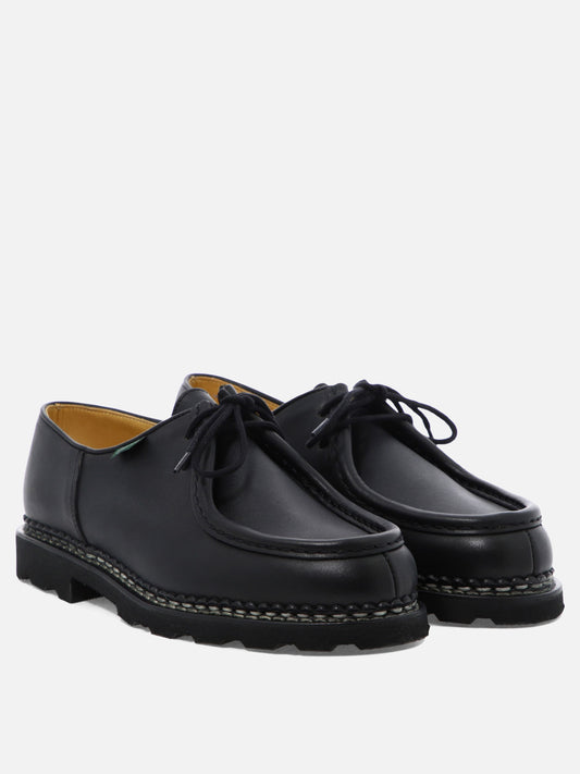 Mocassini stringati 100% leather - 100% rubber  Nero - Paraboot Uomo | PDP | VIETTI Online Store | 2

