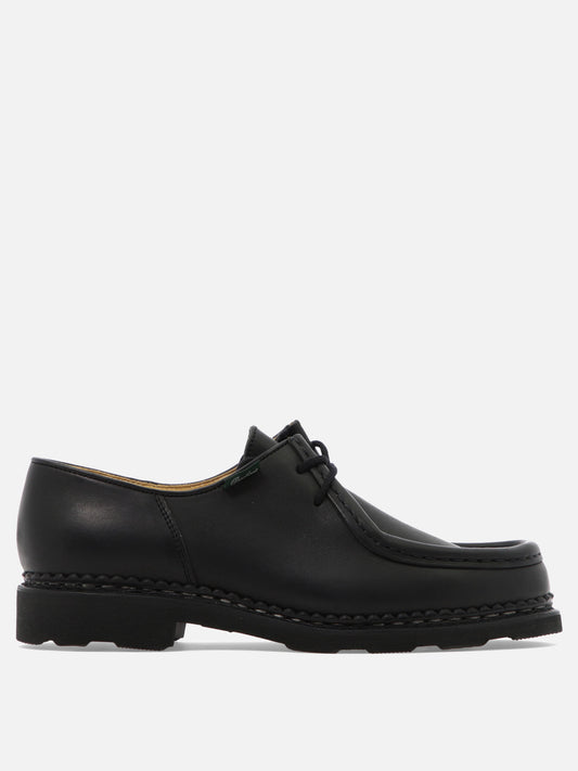 Mocassini stringati 100% leather - 100% rubber  Nero - Paraboot Uomo | PDP | VIETTI Online Store 
