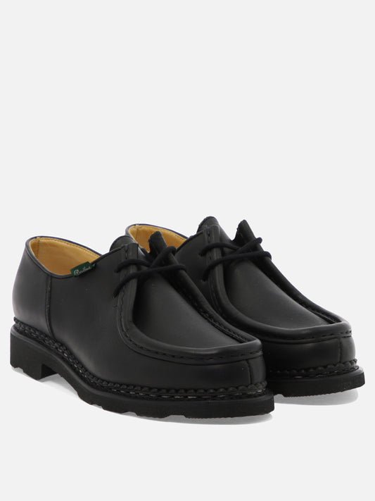 Mocassini stringati 100% leather - 100% rubber  Nero - Paraboot Uomo | PDP | VIETTI Online Store | 2
