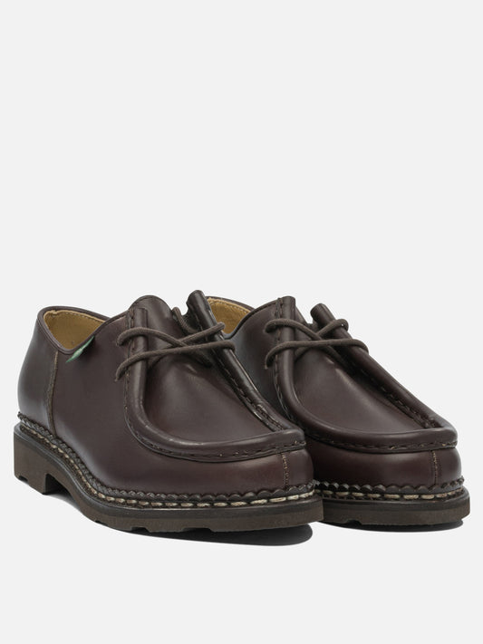 Mocassini stringati 100% leather - 100% rubber  Marrone - Paraboot Uomo | PLP | VIETTI Online Store | 2
