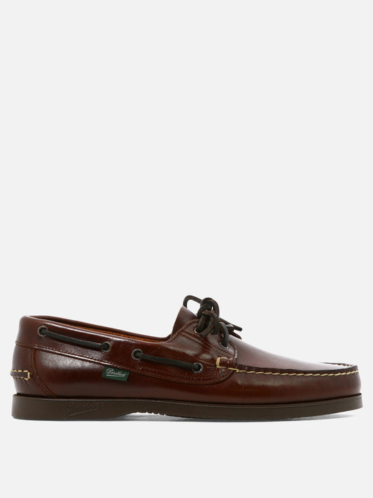 Mocassini stringati 100% leather - 100% rubber  Marrone - Paraboot Uomo | PDP | VIETTI Online Store 
