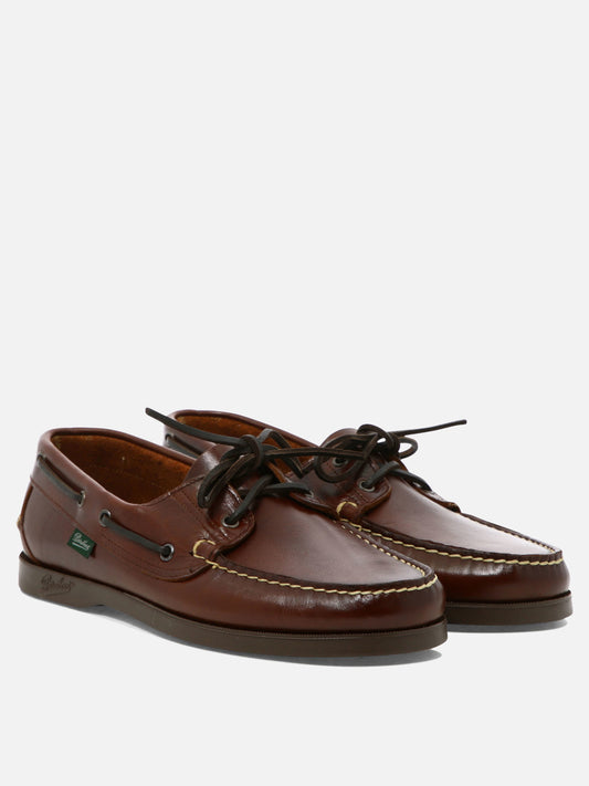 Mocassini stringati 100% leather - 100% rubber  Marrone - Paraboot Uomo | PDP | VIETTI Online Store | 2
