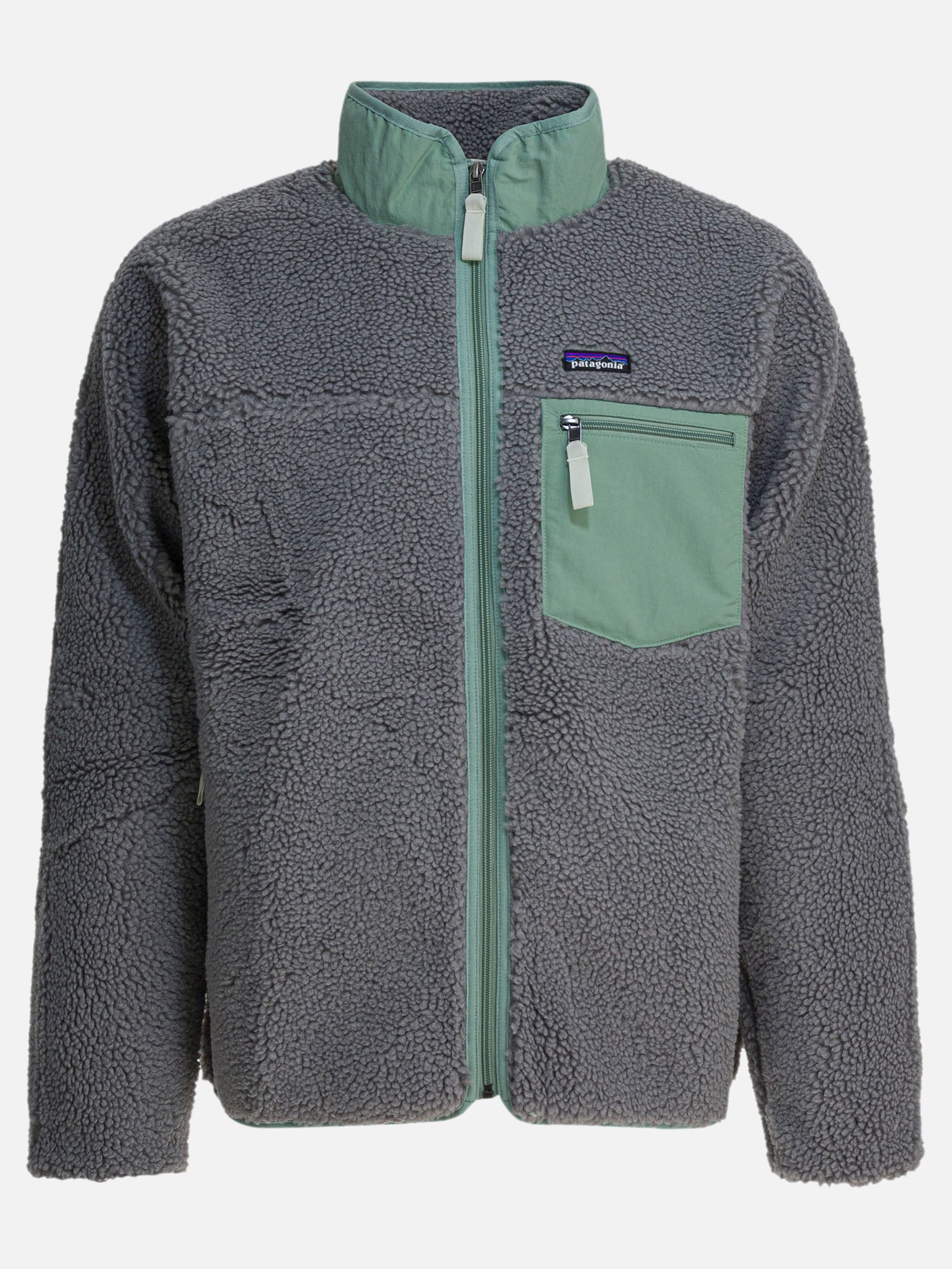Full zip sweatshirts Solid colour  Grey - Patagonia Men | PDP | VIETTI Online Store | thumbnail
