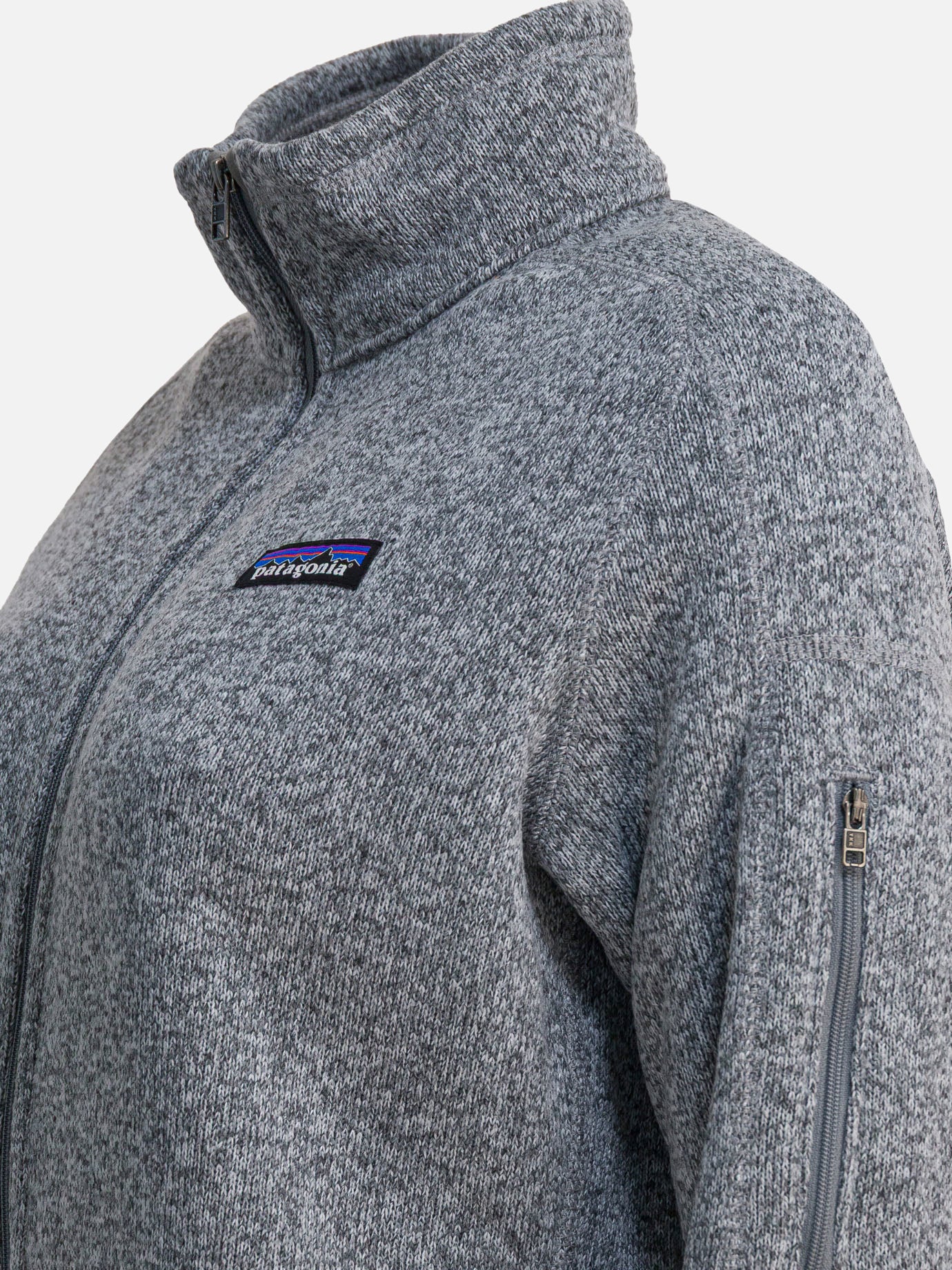 Giacche in pile Logo  Grigio - Patagonia Donna | PDP | VIETTI Online Store | Zoom-Modal_4
