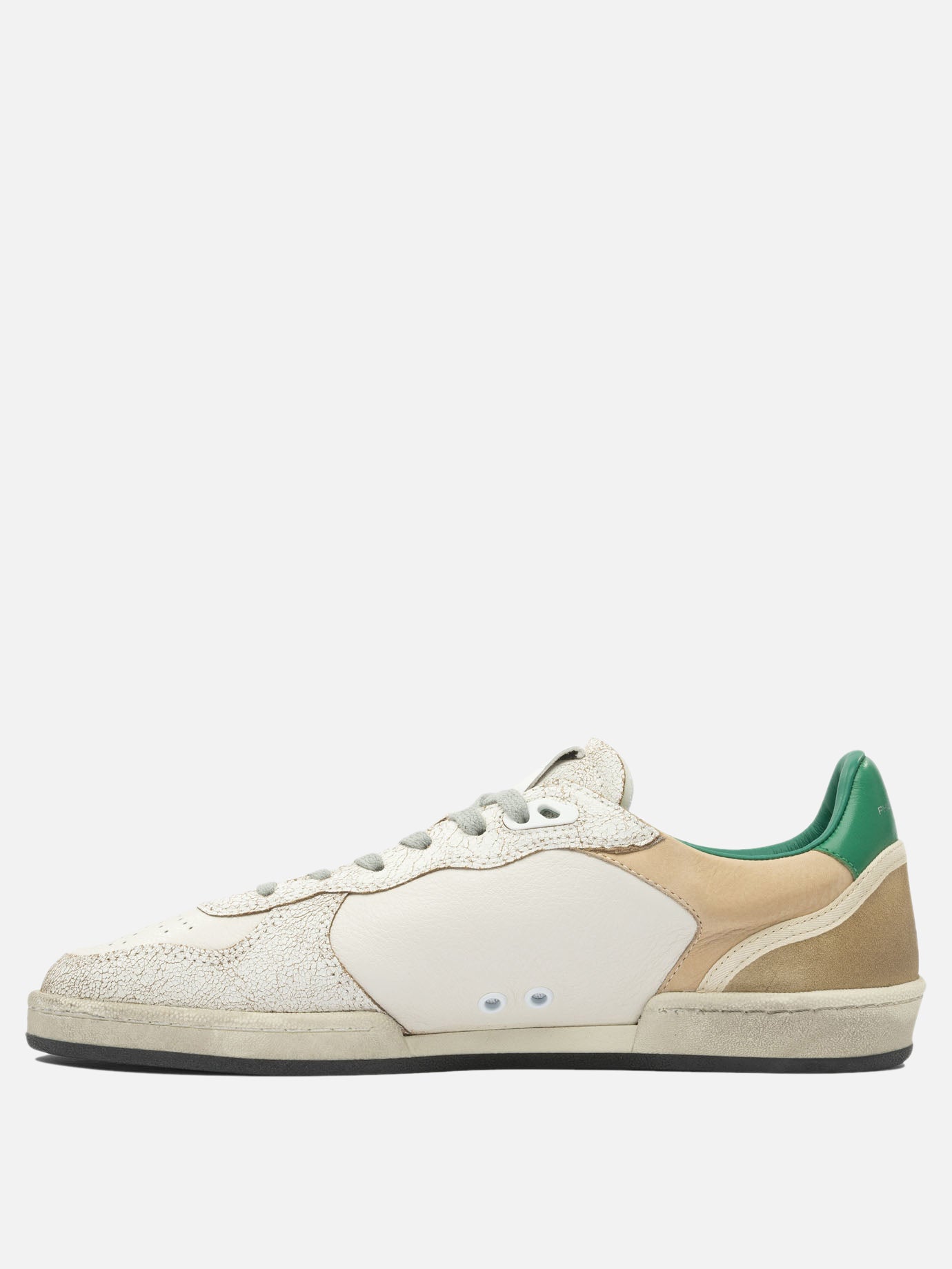 Sneaker basse 100% leather - 100% rubber  Bianco - Philippe Model Paris Uomo | PDP | VIETTI Online Store | Zoom-Modal_3
