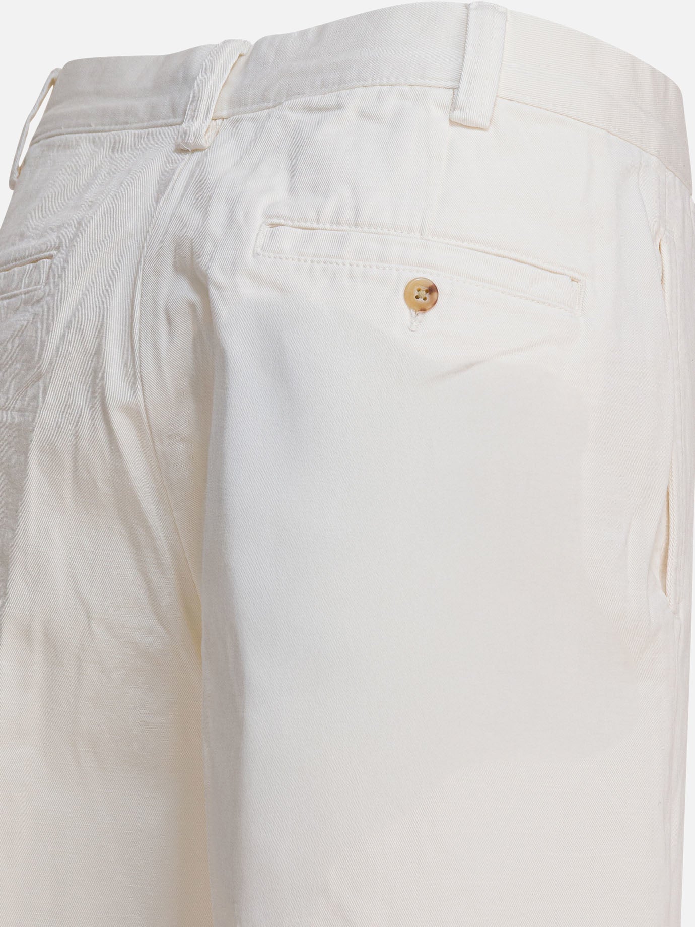 Pantaloni casual Solid colour  Bianco - Polo Ralph Lauren Donna | PDP | VIETTI Online Store | thumbnail_4