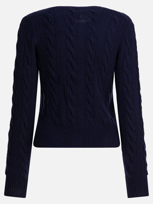 Cardigan Solid colour  Blu - Polo Ralph Lauren Donna | PDP | VIETTI Online Store | 2
