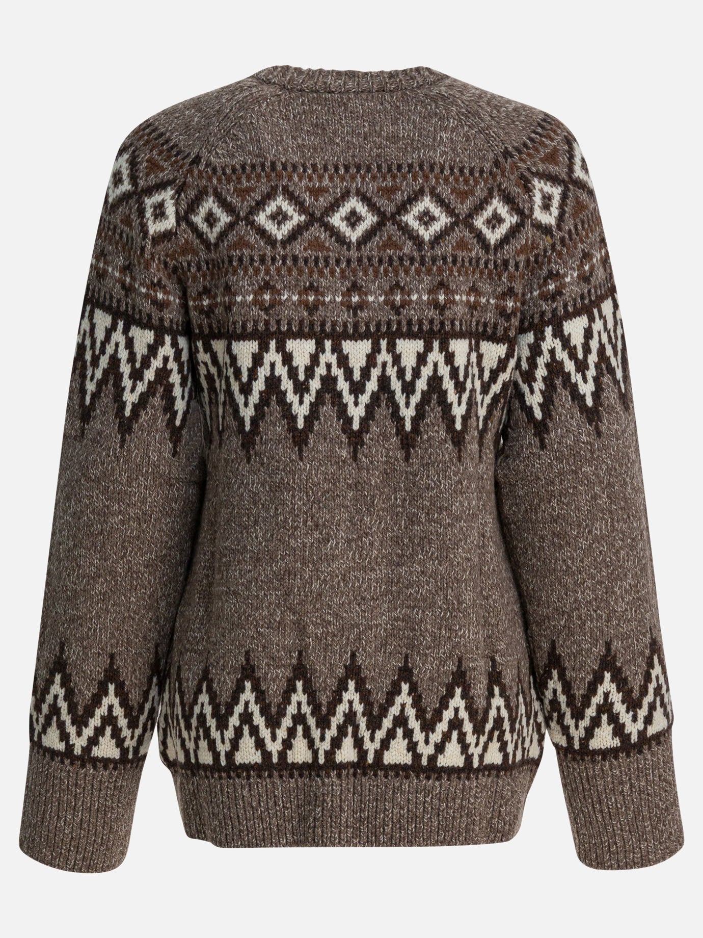 Cardigan Textured knit  Marrone - Polo Ralph Lauren Donna | PDP | VIETTI Online Store | thumbnail_2