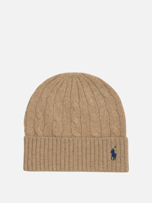 Beanies Logo  Beige - Polo Ralph Lauren Women | PLP | VIETTI Online Store 
